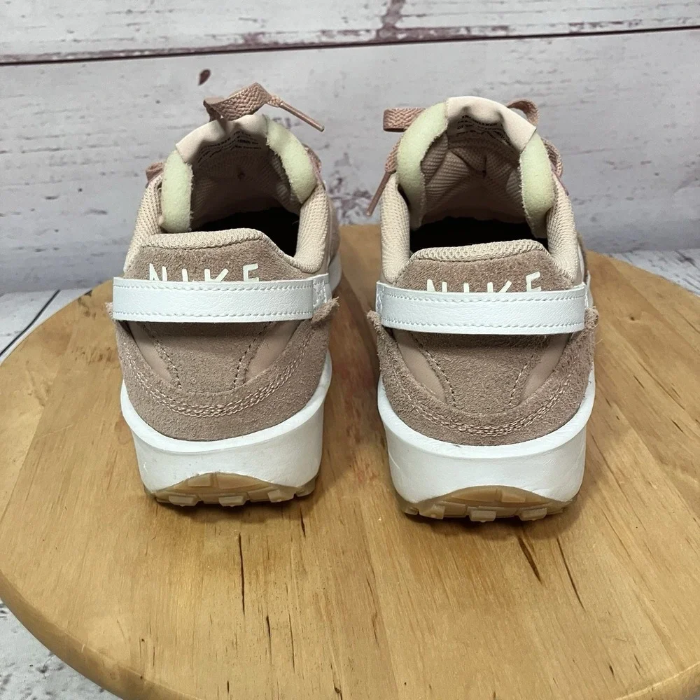 Nike Blush Pink Retro Sneakers Women's Size US 10 EU 42 Suede Nylon Trainers - Picture 6 of 9